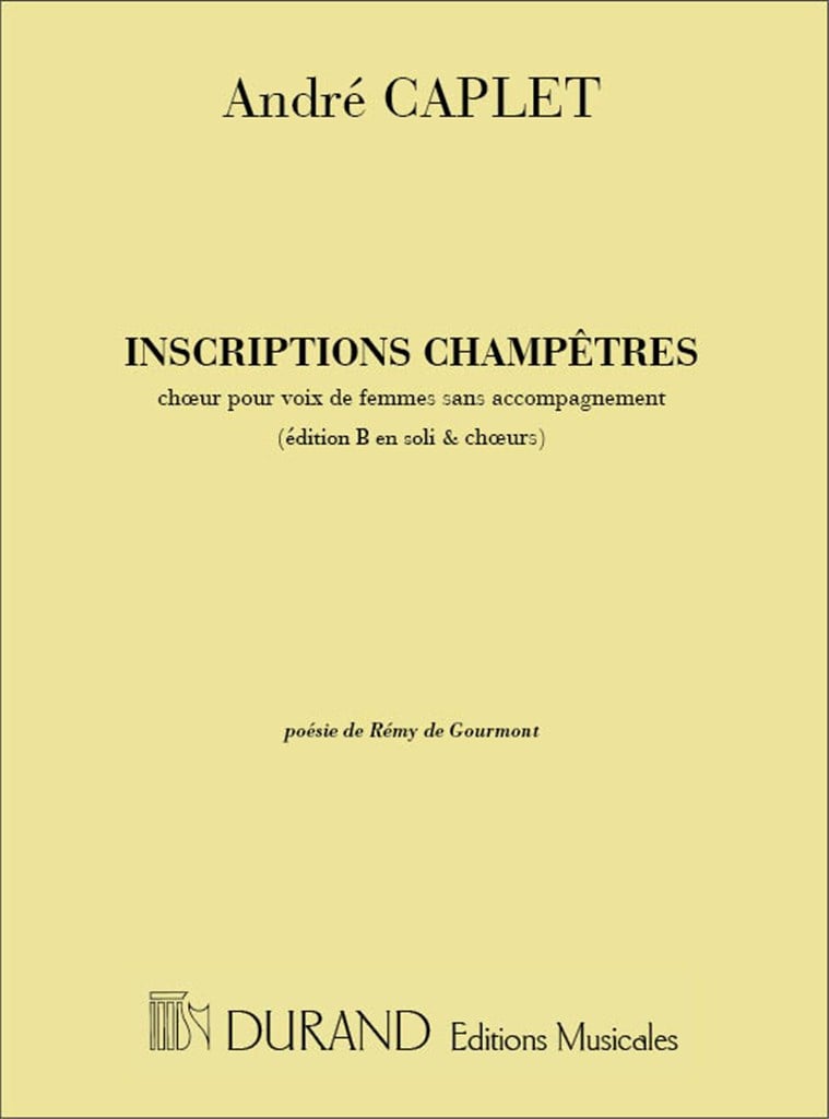 Inscriptions Champetres